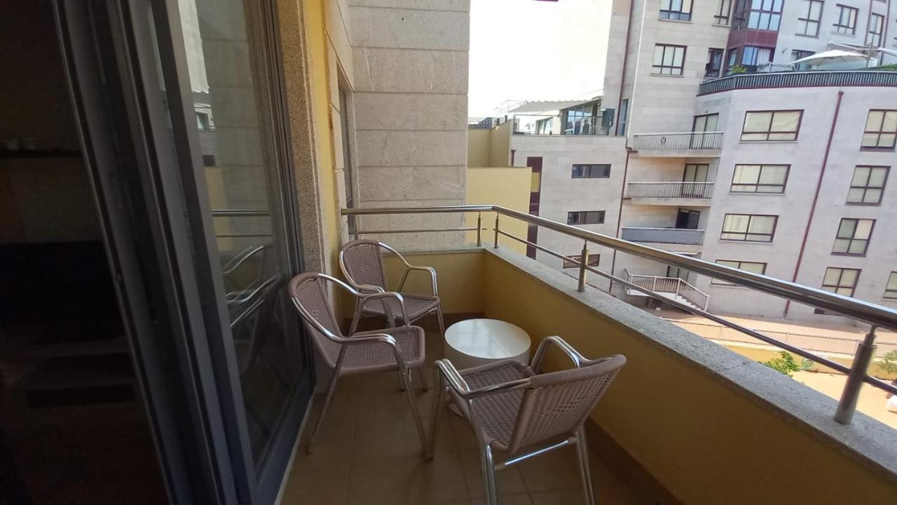 Apartamento En Urbanizacion Con Piscina En Playa De Silgar Sanxenxo Exterior foto