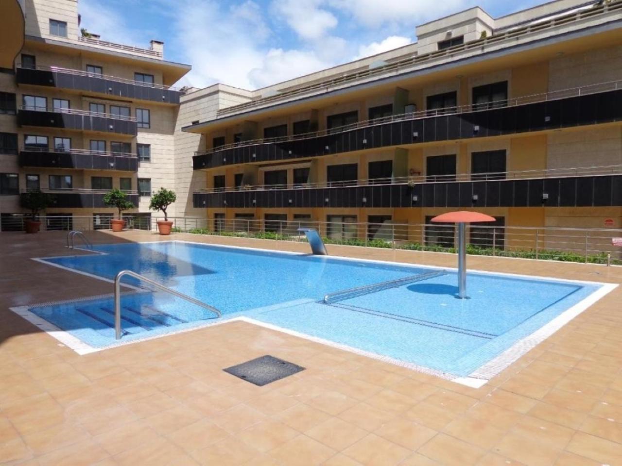 Apartamento En Urbanizacion Con Piscina En Playa De Silgar Sanxenxo Exterior foto