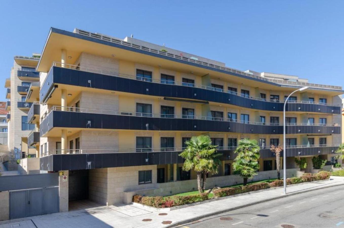Apartamento En Urbanizacion Con Piscina En Playa De Silgar Sanxenxo Exterior foto
